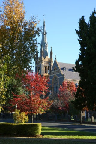 St Marys and Josephs Cathedral in Autumn